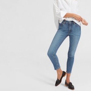 Everlane Light Wash Skinny Ankle Jeans